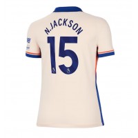 Camiseta Chelsea Nicolas Jackson #15 Visitante Equipación para mujer 2024-25 manga corta